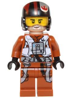 LEGO Minifigure -- Poe Dameron (75102)-Star Wars / Star Wars Episode 7 -- SW0658 -- Creative Brick Builders
